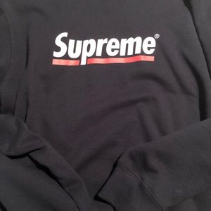Supreme Underline Crewneck